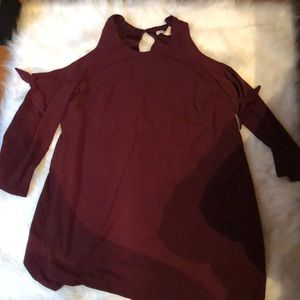 Maroon dress